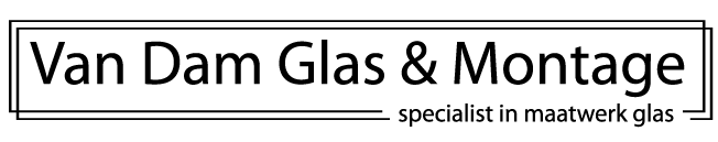 Logo - Van Dam Glas en Montage - Hillegom - Specialist in maatwerk glas.