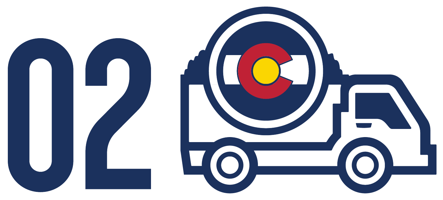 The number 2 and a Colorado Junk Runner logo