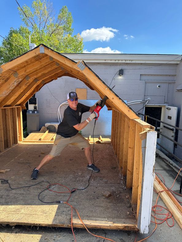 Junk removal and shed demolition in Louisville, CO by Colorado Junk Runners