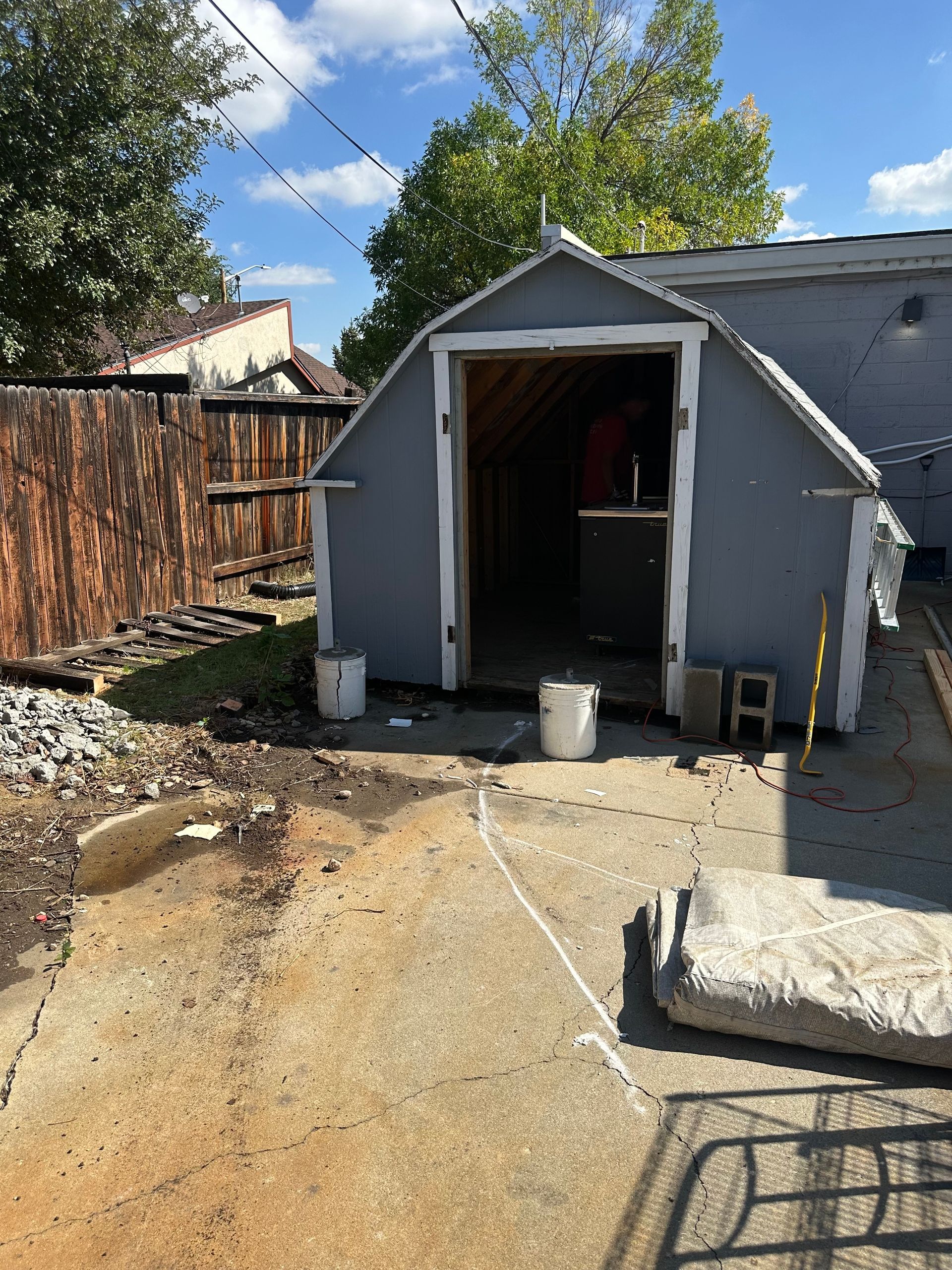 Junk removal and shed demolition in Louisville, CO by Colorado Junk Runners