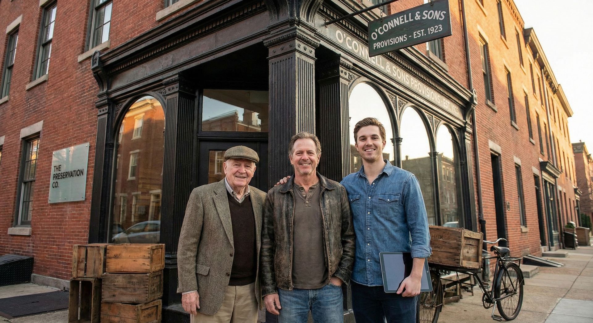 Sandals to Sandals in Three Generations