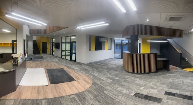 Commercial lighting project by Matt Walsh Electrical, Ballarat