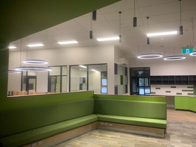 Commercial lighting project by Matt Walsh Electrical, Ballarat