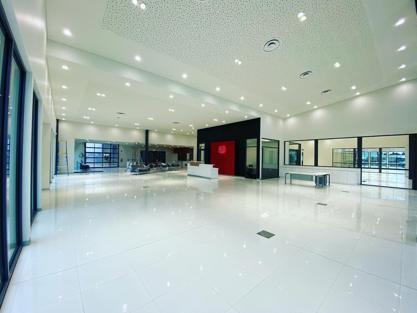 Commercial lighting project by Matt Walsh Electrical, Ballarat