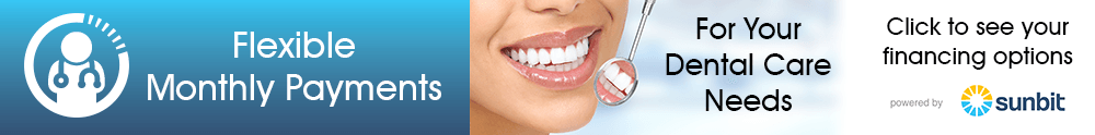 Sunbit Flexible Monthly Payments Banner | Dental Financing Marshfield MO Dentist