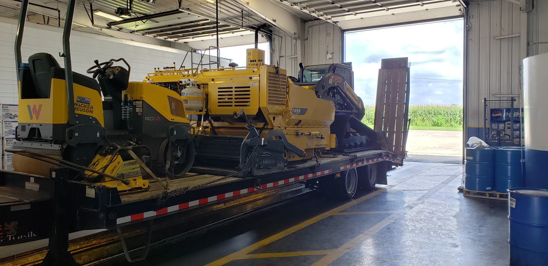 Asphalt machinery — Edwardsville, IL — Keller Asphalt & Paving