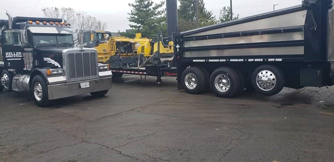 Asphalt Truck — Edwardsville, IL — Keller Asphalt & Paving