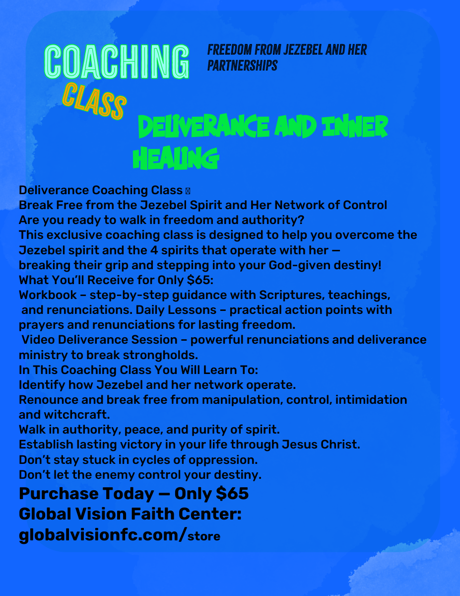 Coaching Class - Freedom from Jezebel and Her Partnerships