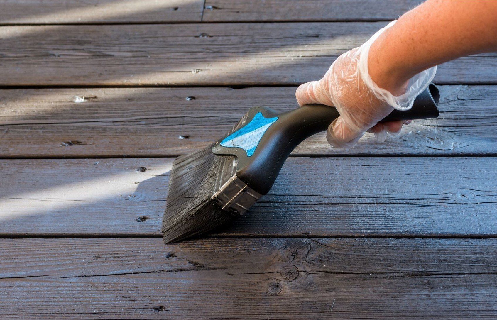 Bellingham Handyman Staining deck