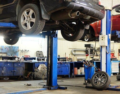 Auto Repair — Cars in Repair Shop in Toledo, OH