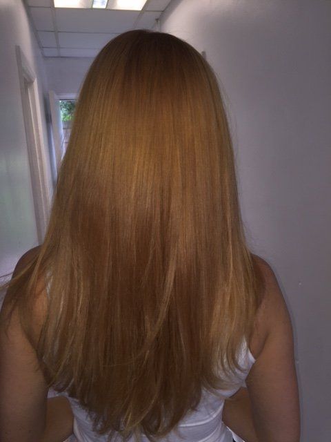 golden hair