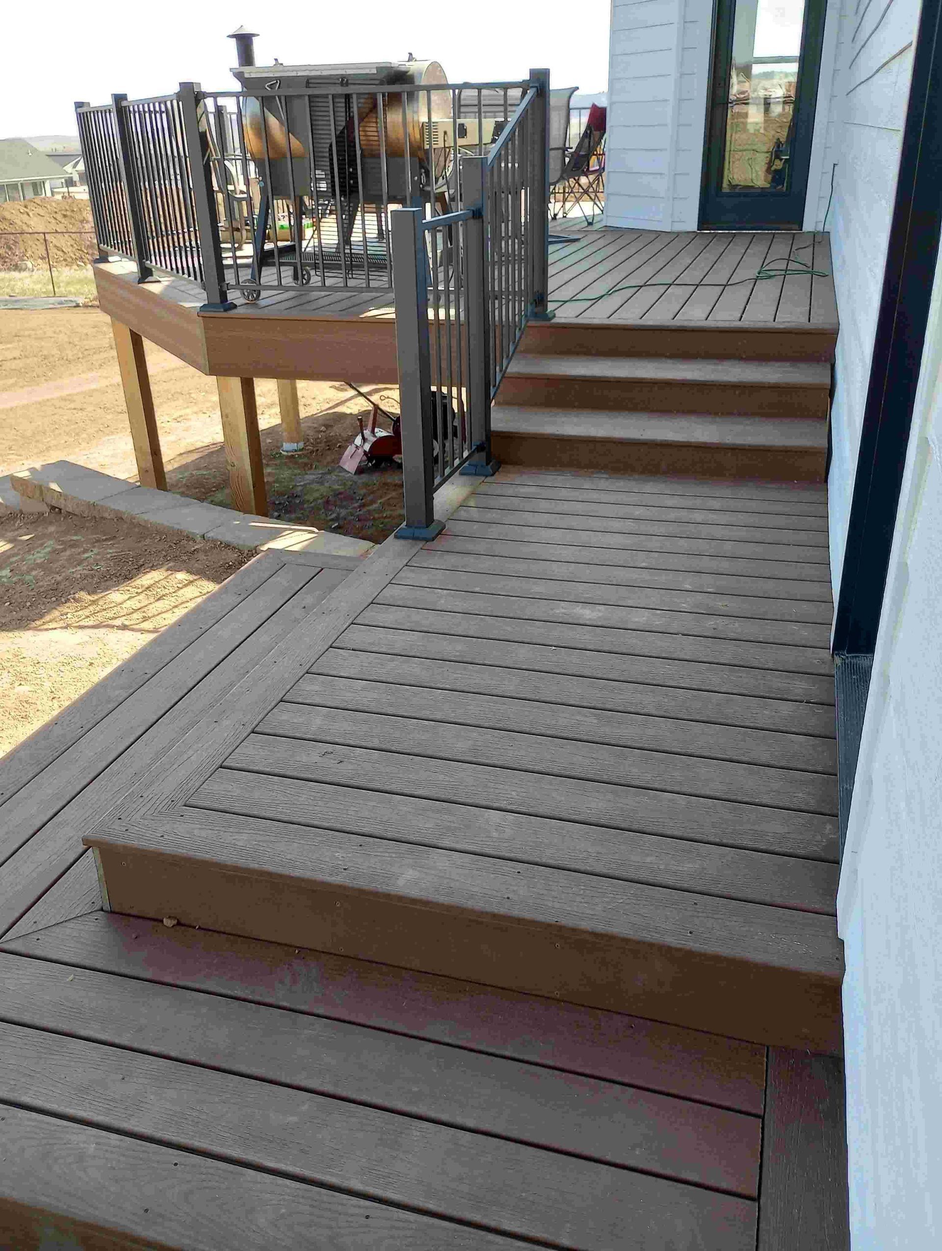new built deck
