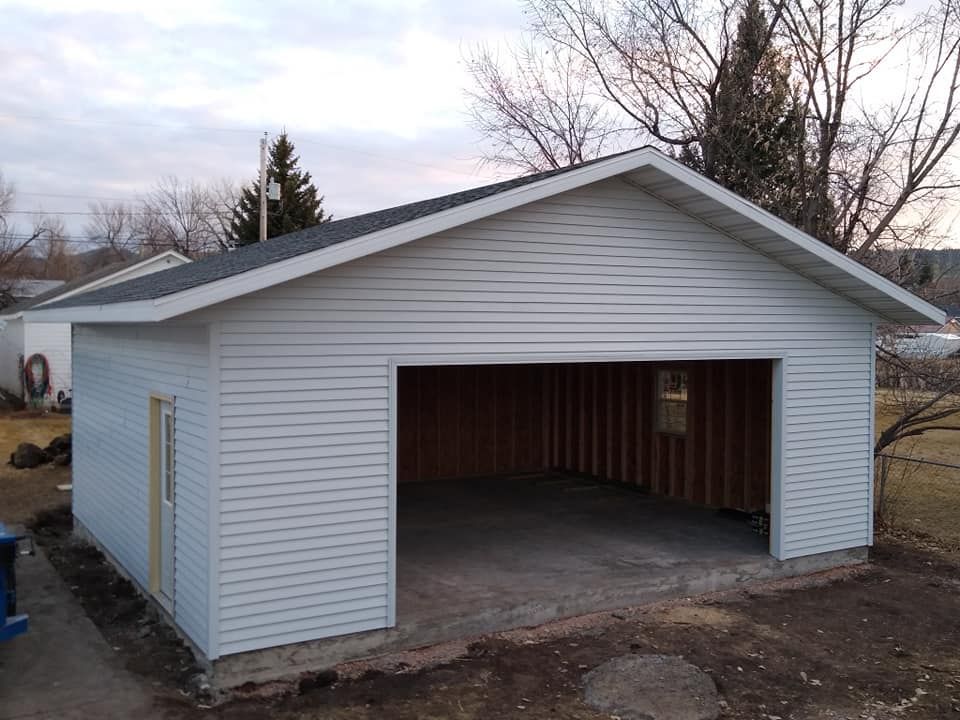 garage built