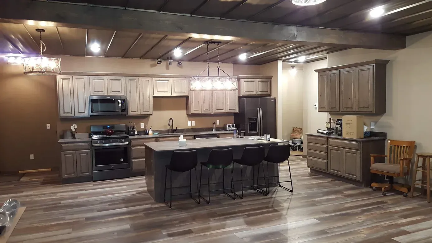 custom built kitchen