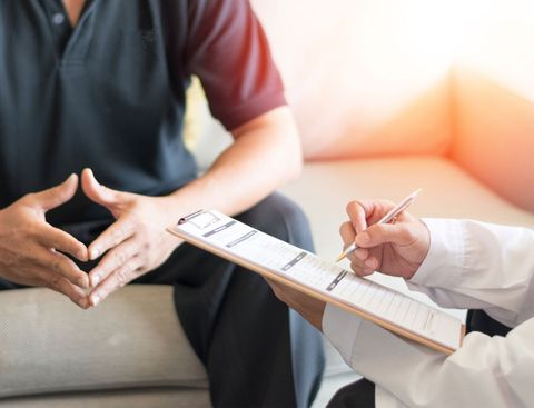 Urologist Doctor Giving Consult — Monrovia, CA — Gina Willard Insurance Service