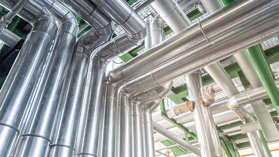 Pipeline And Insulation At Industrial — St. Louis, MO — Accurate Mechanical Contractors, Inc.