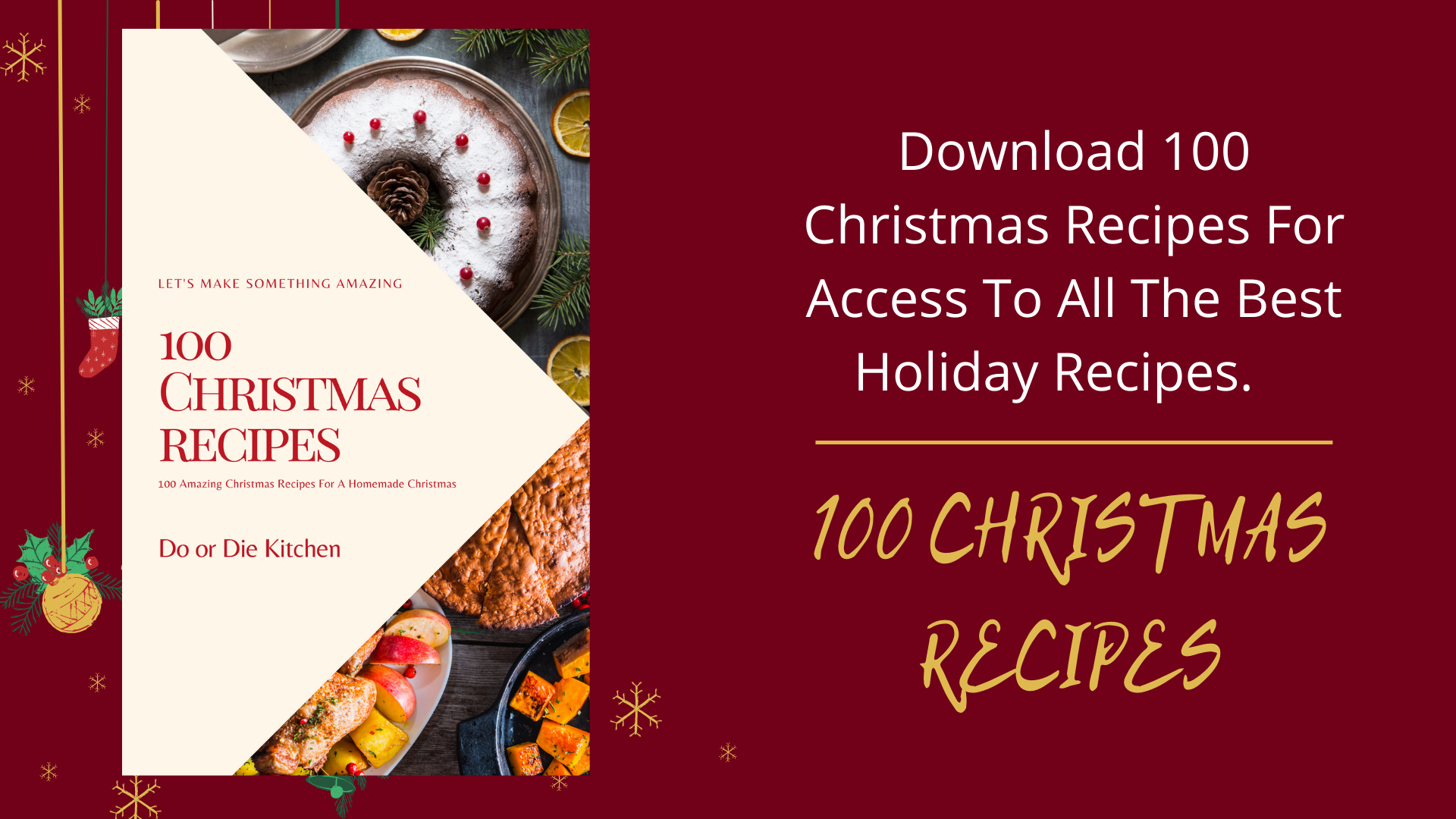 100 Christmas Recipes Banner 1920w 