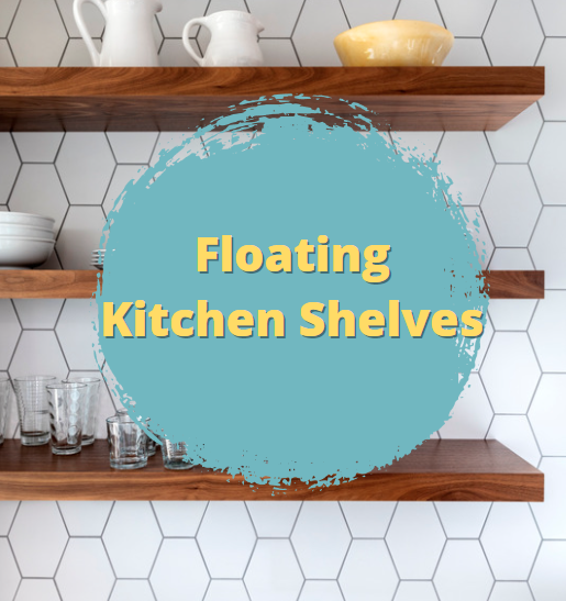 Floating Kitchen Shelf Options for Your Kitchen Space