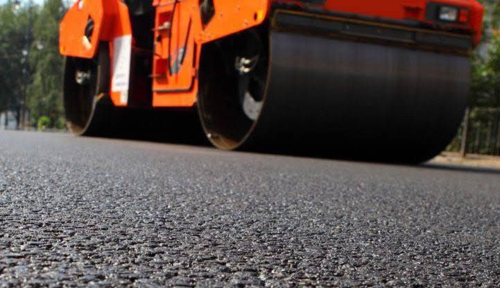 A Roller is Rolling Asphalt on a Road — North Coast Asphalts in Corindi Beach, NSW