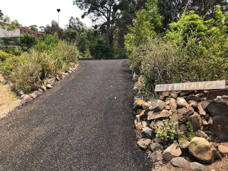 A Road With a Sign That Says Entrance on It — North Coast Asphalts in Corindi Beach, NSW