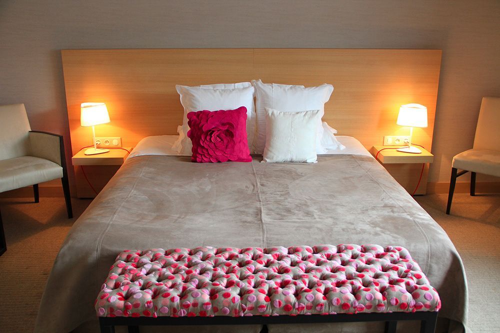 Chambre supérieur de l'hôtel de l'Aubinière.