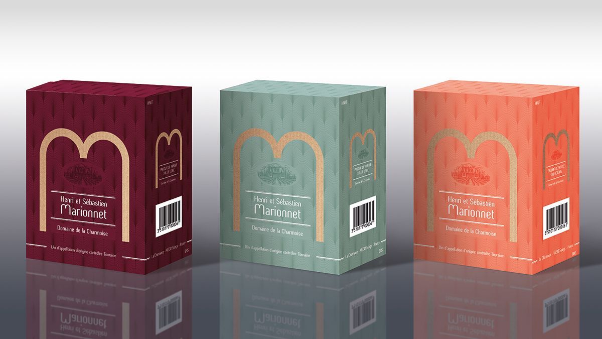 Prototype carton 6 bouteilles vins rouge, blanc et rosé Marionnet