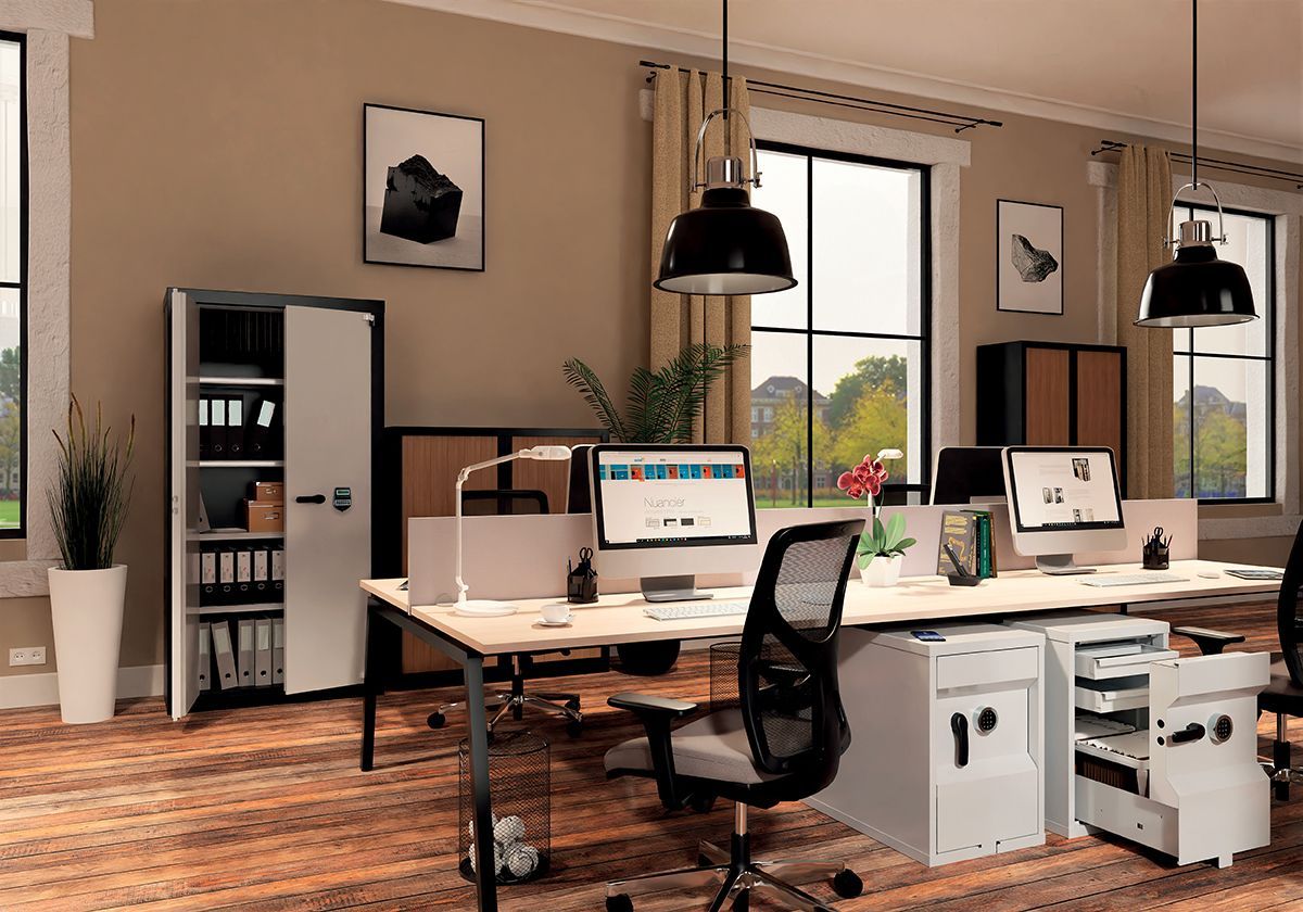 Ambiance armoire forte secteur tertiaire