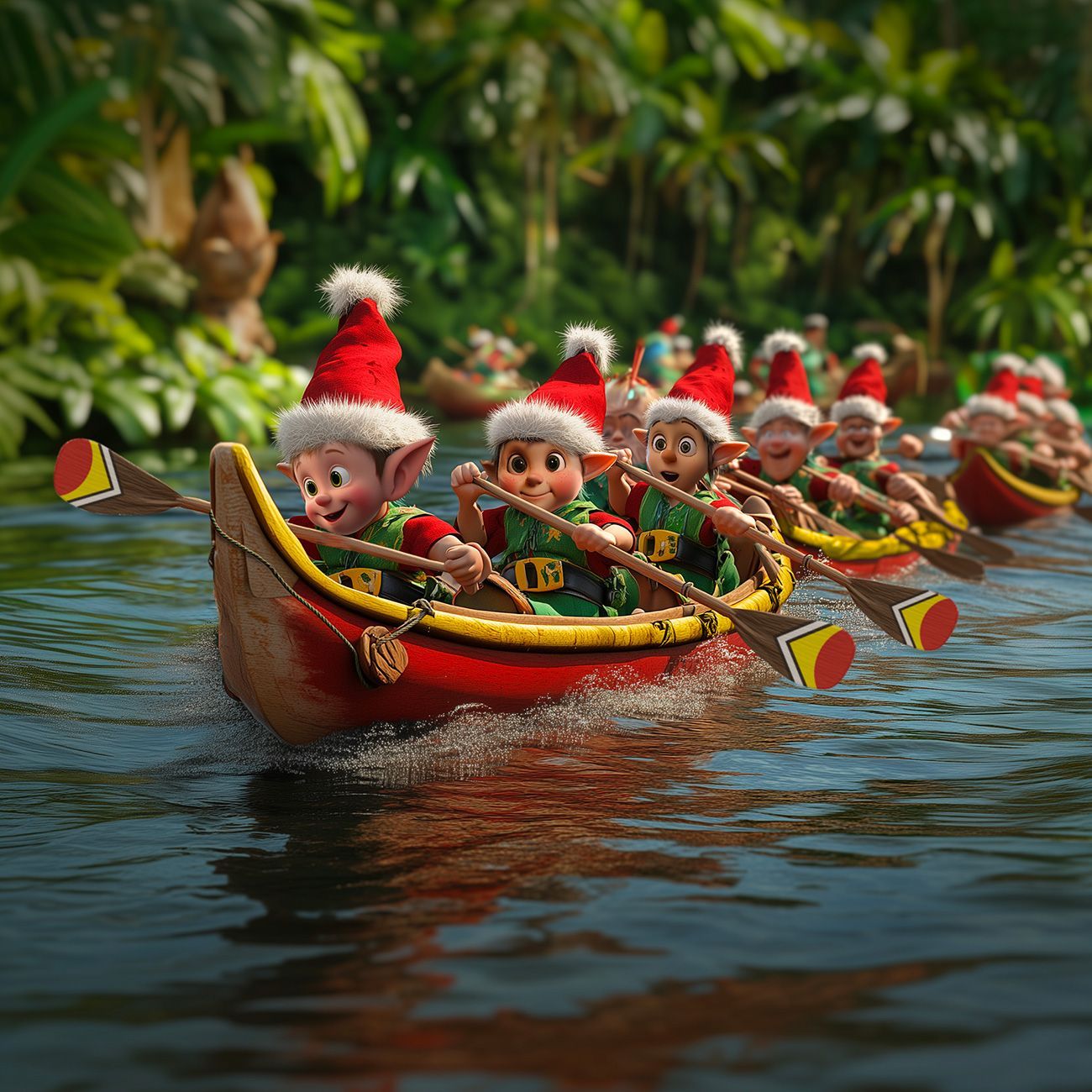 Des lutins farceurs débarquent dans les magasins Catéco en Guyane