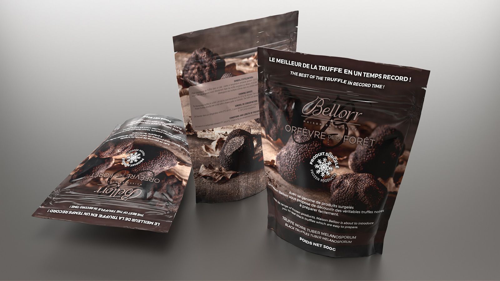 Doypacks de truffes Bellorr