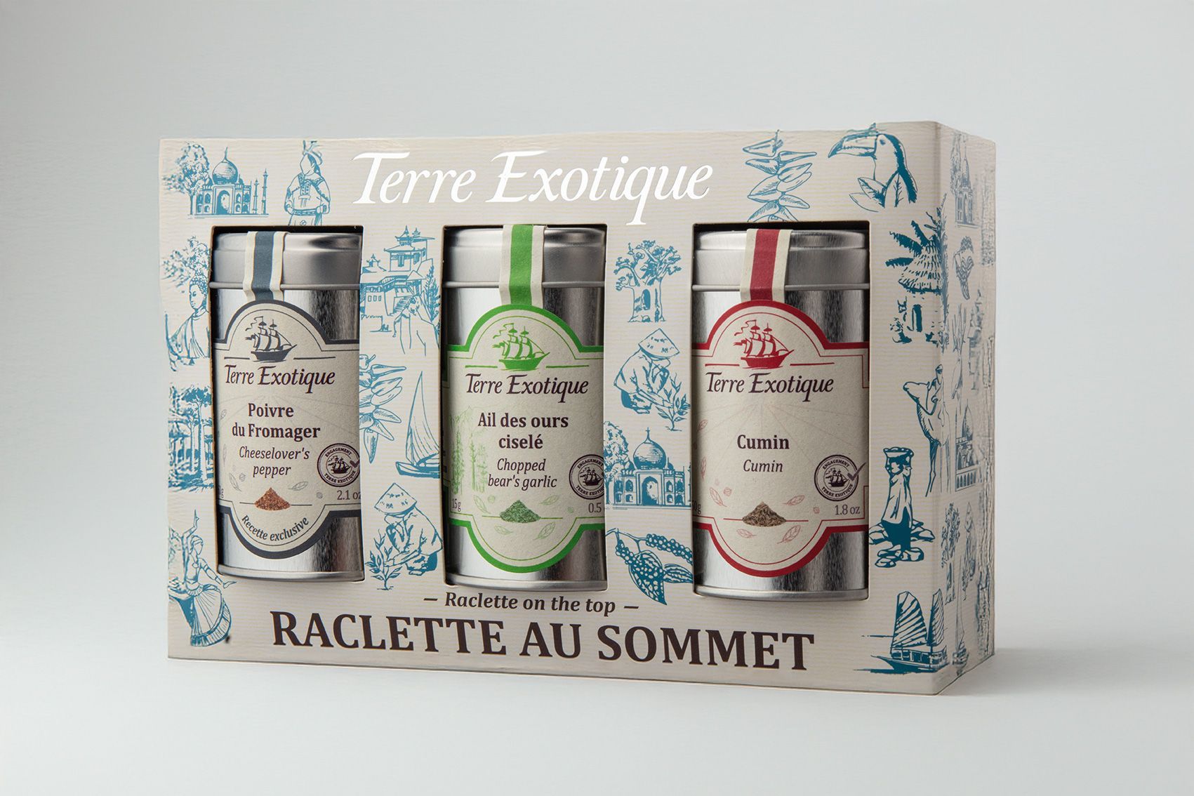 Coffret Terre exotique Raclette au sommet