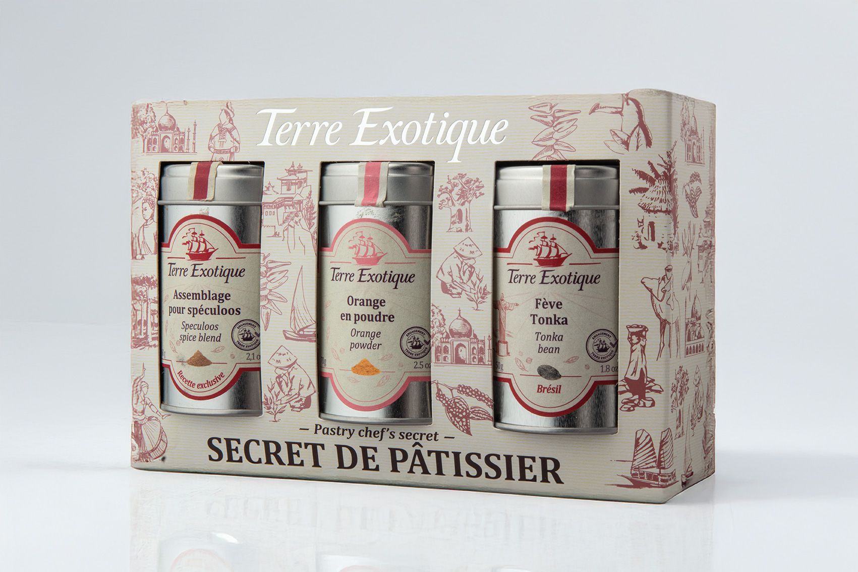 Coffret Terre exotique secret de pâtissier