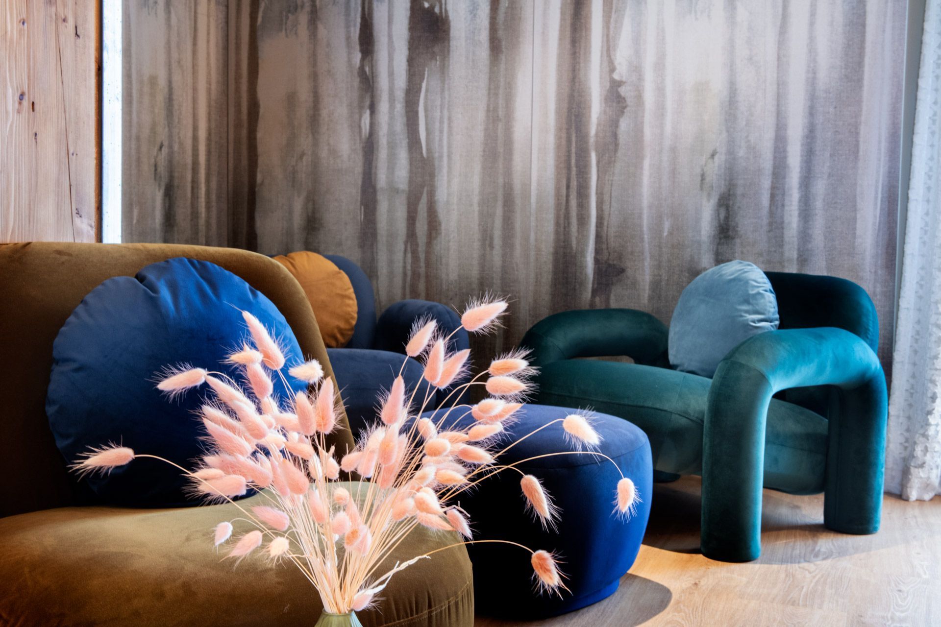 Salon de l'auberge restaurant Pom Poire situé à Azay-le-Rideau