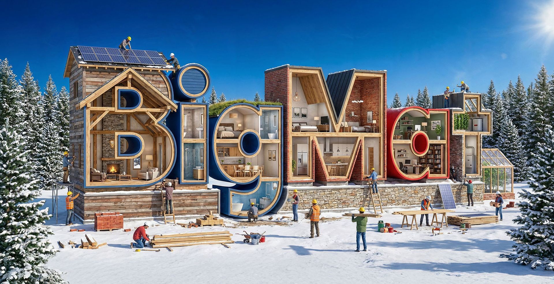 Proposition de visuel carte de vœux BigMat 2026