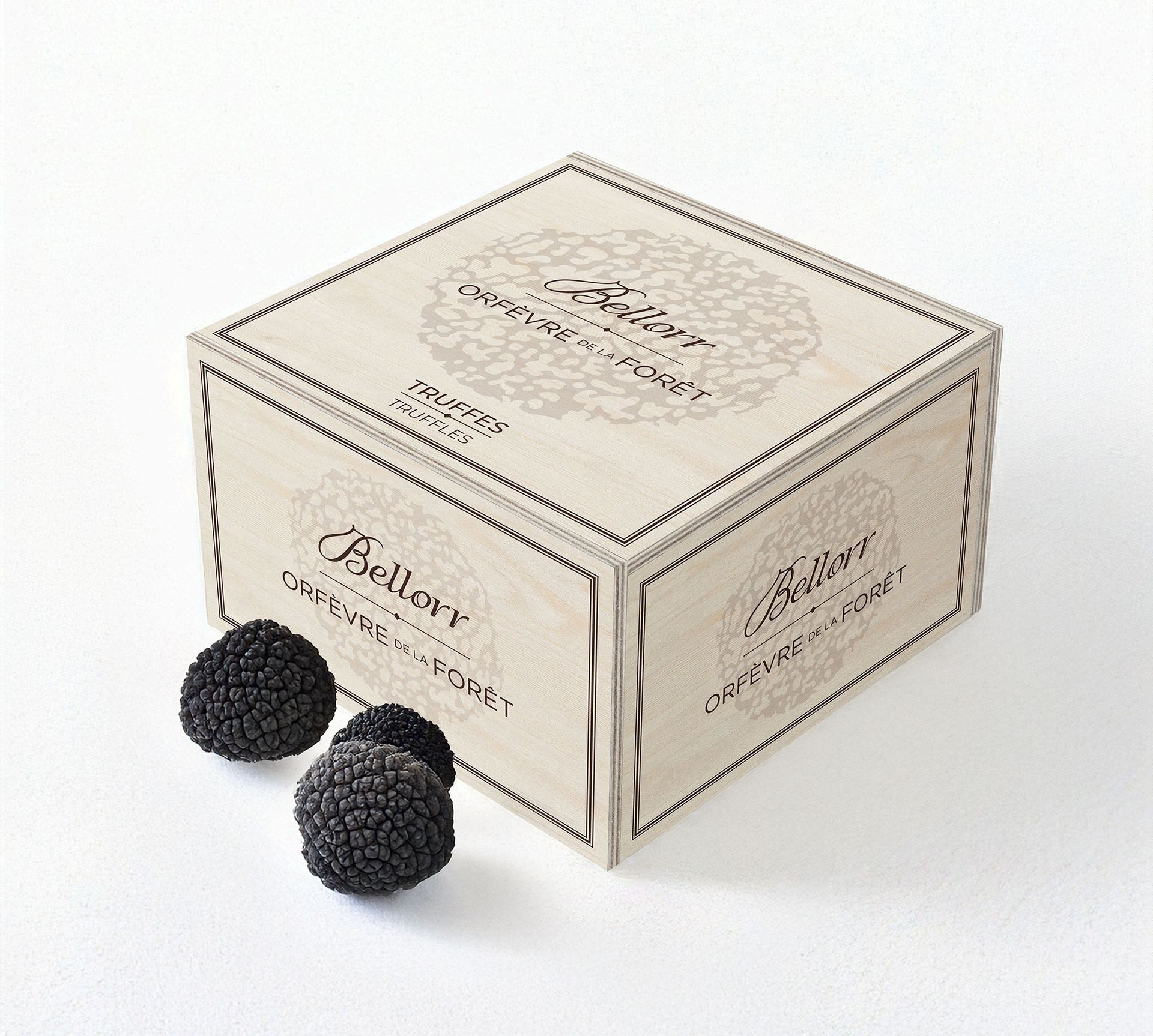 Coffret en bois Bellorr pour truffe