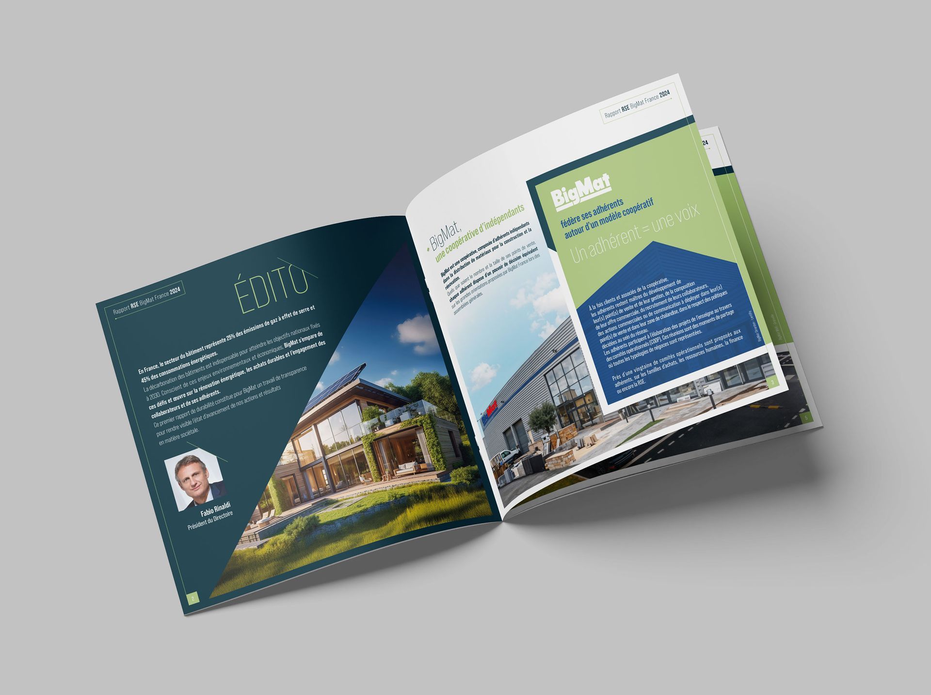 Pages intérieures Rapport RSE BigMat