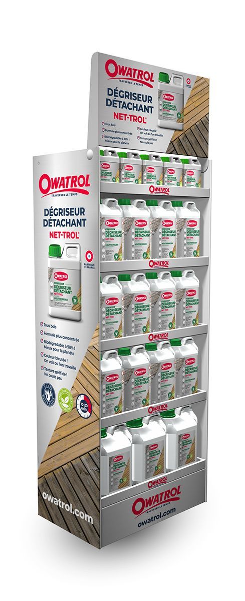 PLV produits Net-trol Owatrol
