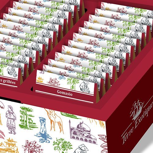 Coffret de l'avant Terre exotique