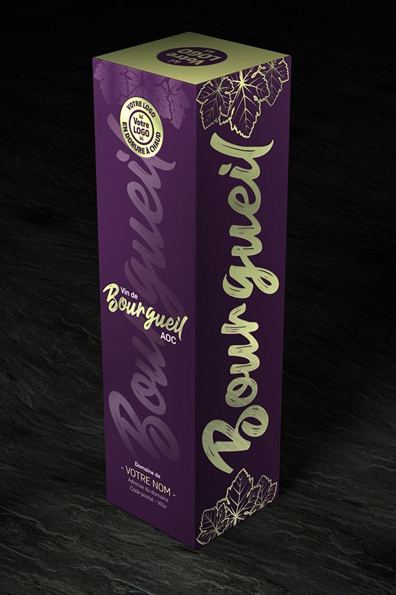 Prototype Étui vins de Bourgueil AOC