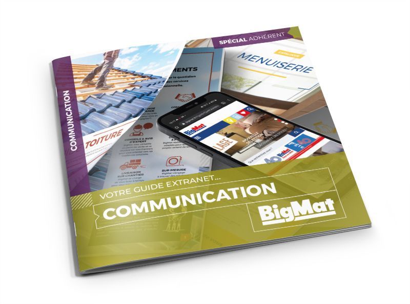 Livret guide extranet Bigmat - communication
