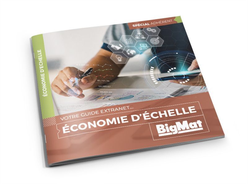 Livret guide extranet Bigmat - économie d'echelle