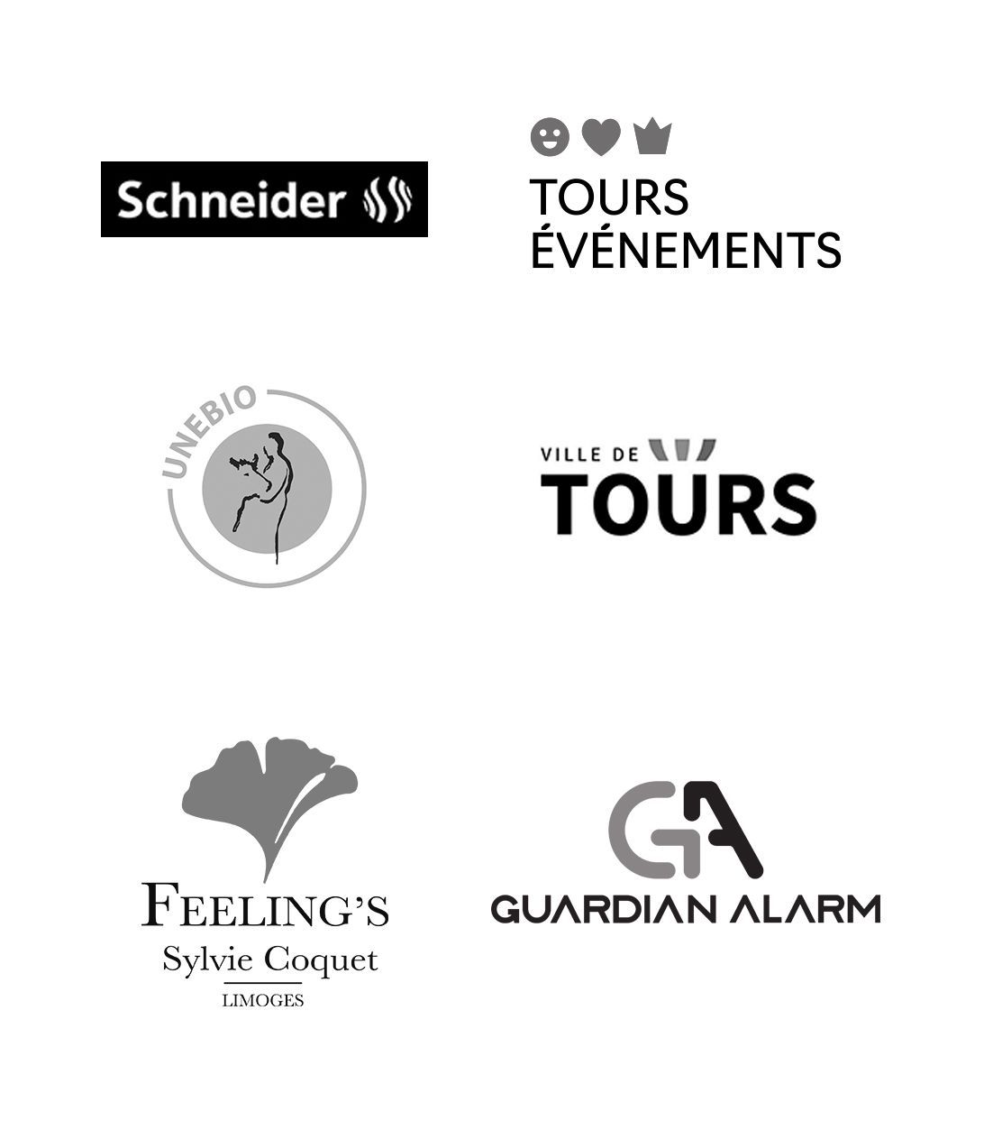 logos des clients qui ont fait confiance à l'agence Adfields