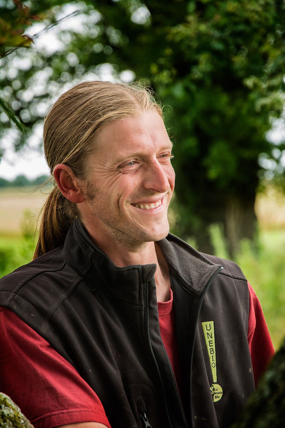 reportage photos éleveur Unebio