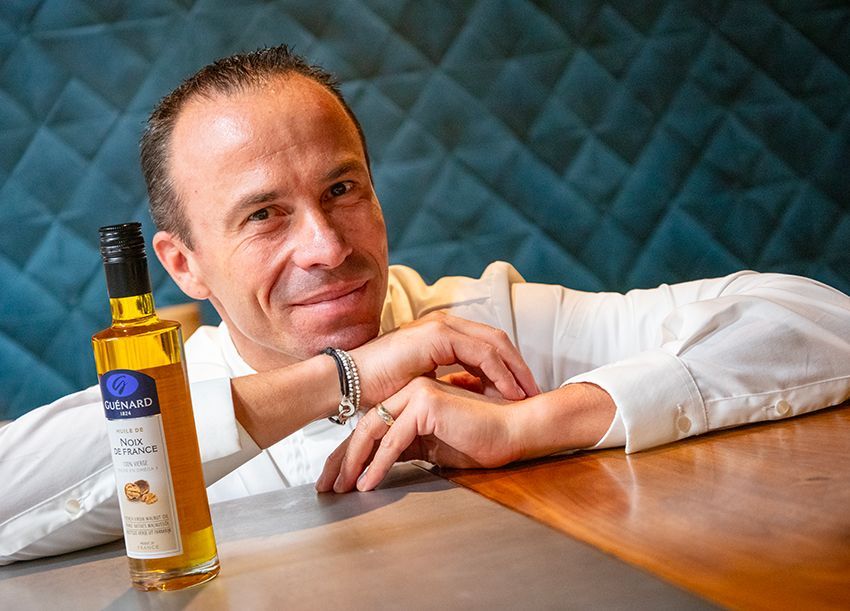 Christophe Hay associé aux l'huiles Guénard