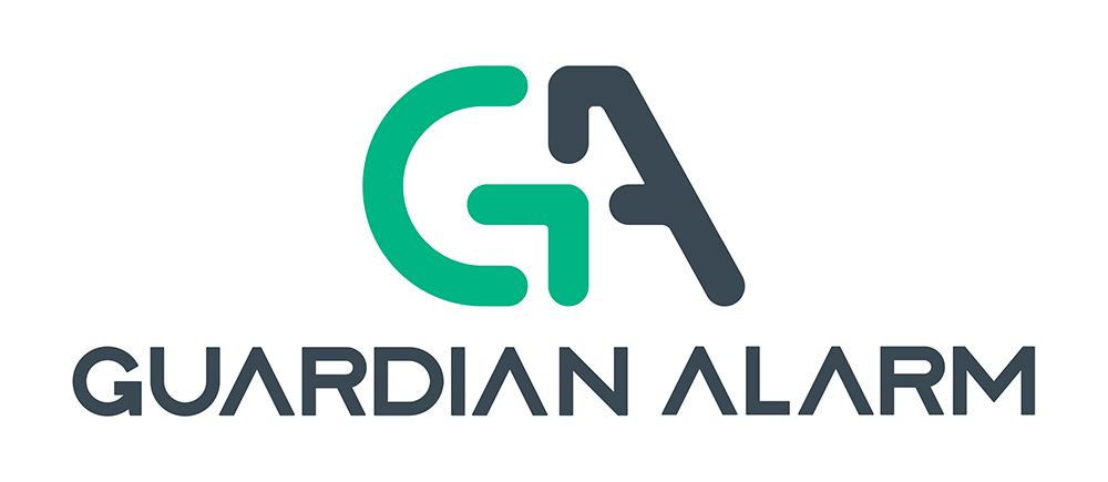 Logo Guardian alarm, protection, sécurité des bâtiments