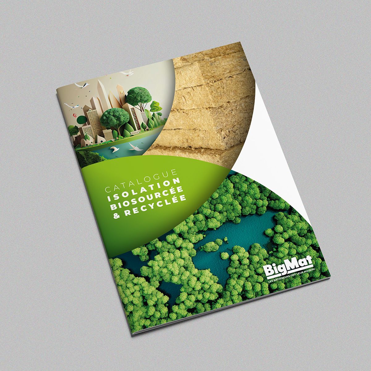 Catalogue produits Biosourcés BigMat, négociant en matériaux de construction