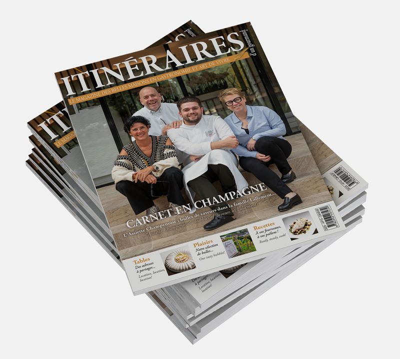 Magazine gastronomique réalisé par l'agence Adfields