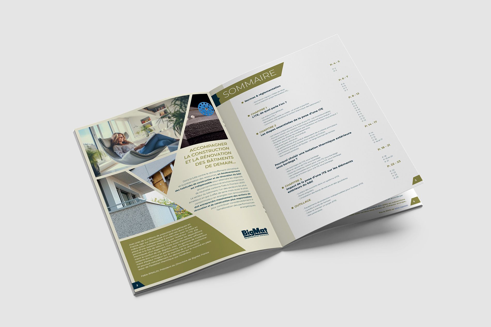 Page intérieures Guide isolation thermique par l'extérieur BigMat