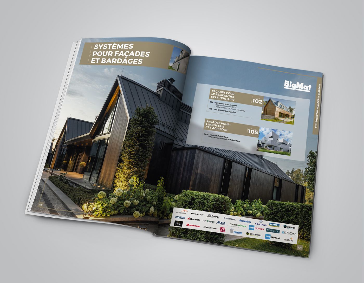 Pages intérieures guide toiture BigMat