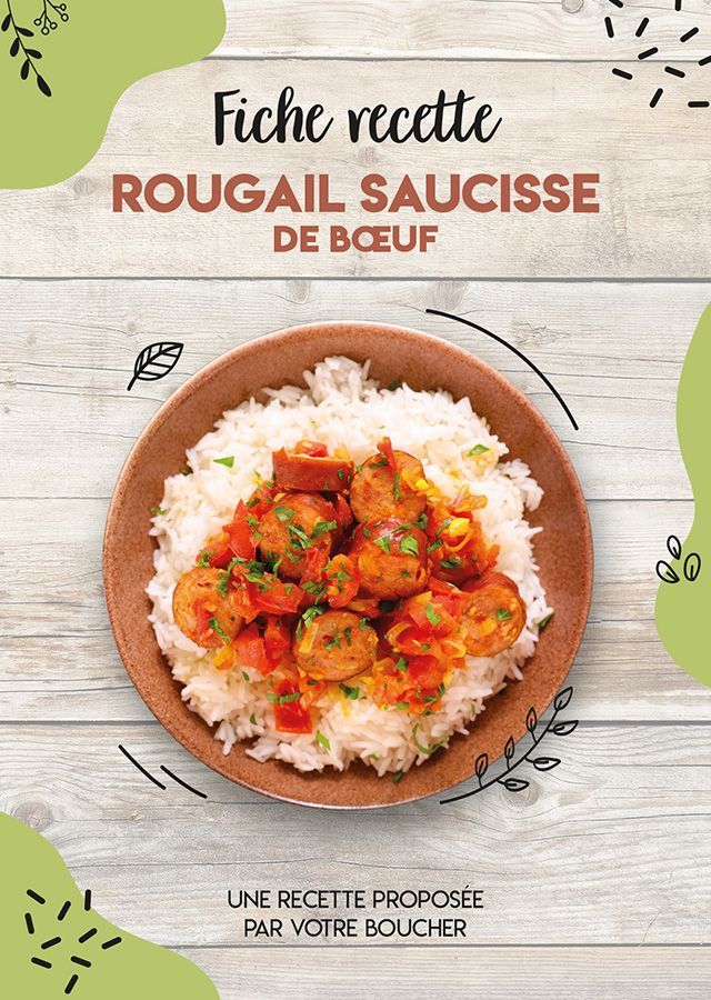 Fiche recette rougail saucisse de bœuf
