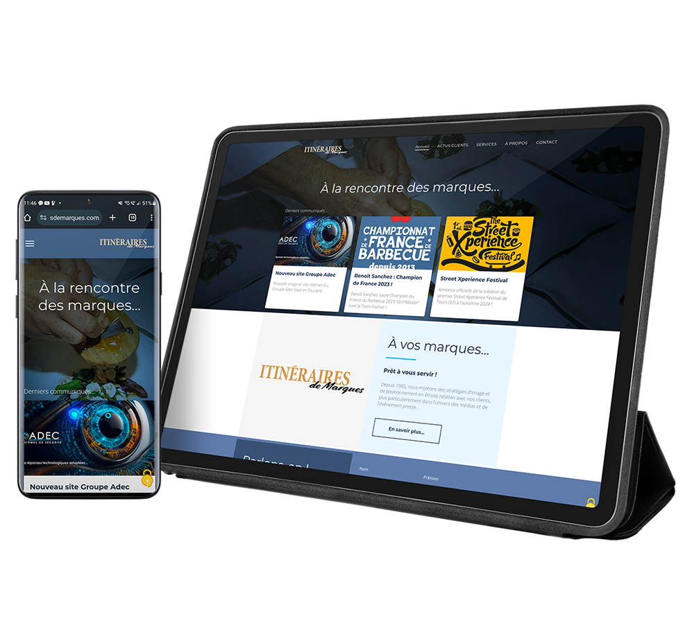 Site Itinéraire de marques